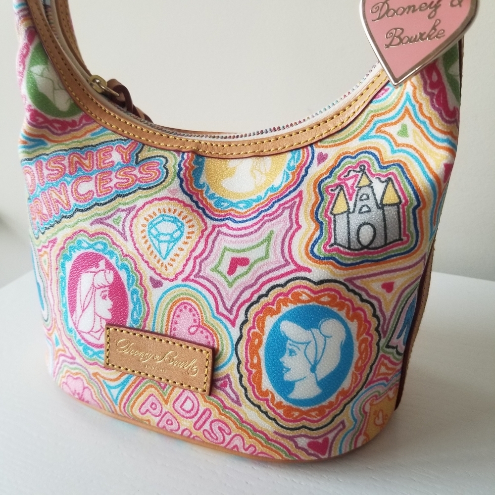 Dooney & Bourke Disney Pop Princess Hobo Bucket Bag - Picture 2 of 15